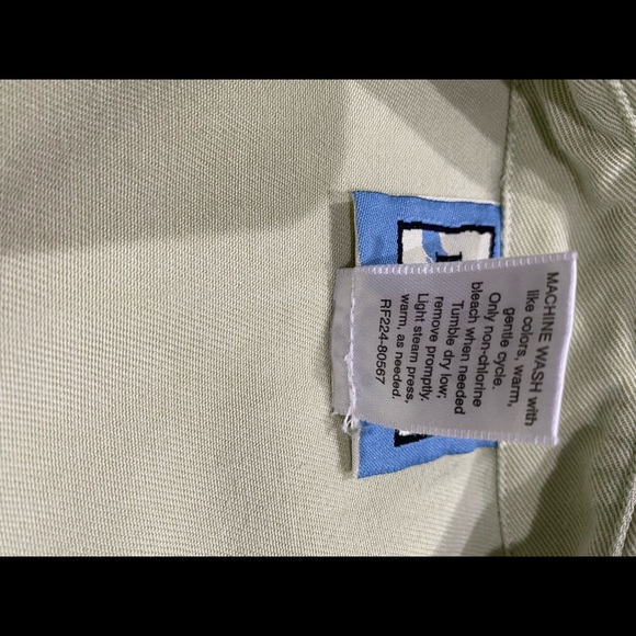 Pendleton 100% Tencel Shacket Shirt Jacket Light Green Size M - Picture 7 of 7